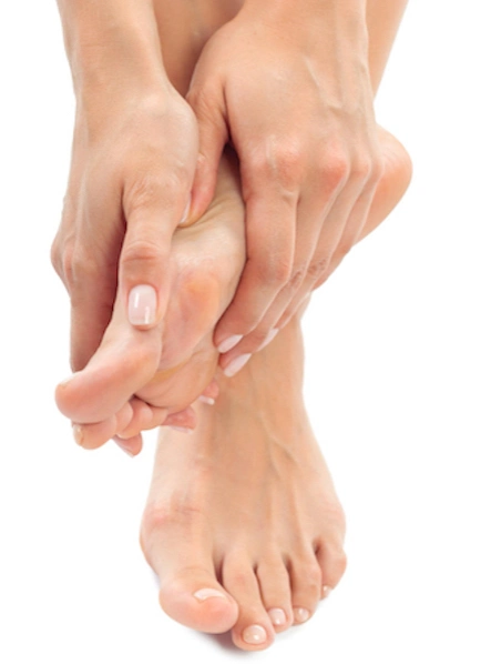 women having a foot pain relief australia